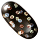 Dappled Medium Oval Tray