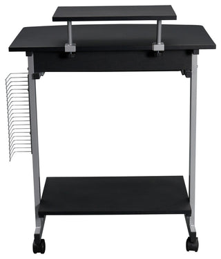 Techni Mobili Compact Computer Desk Graphite