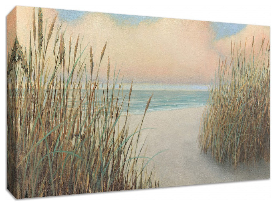 30" Natural Beach Trail Giclee Print on Gallery Wrap Canvas Wall Art