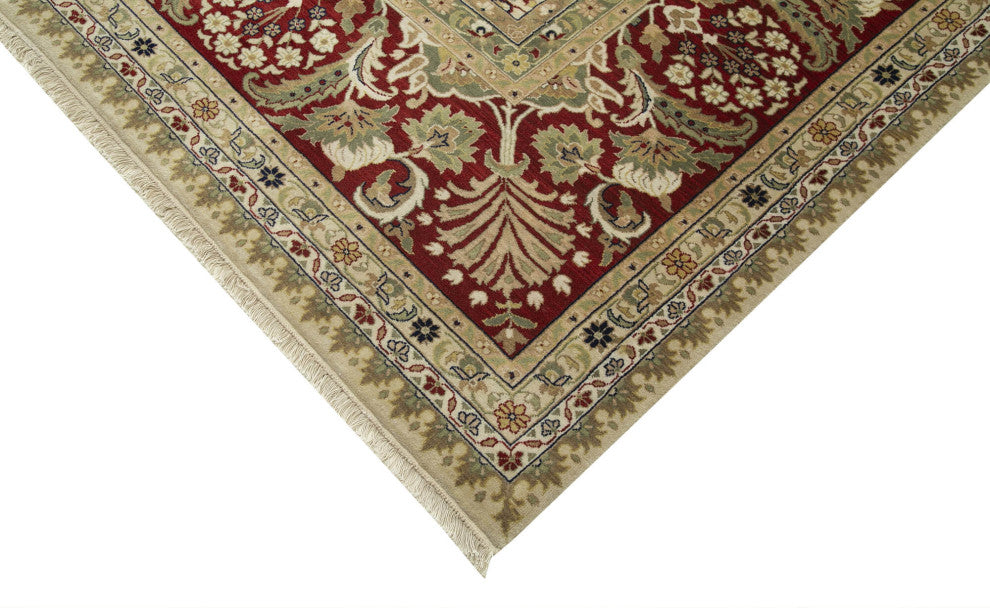 Rug N Carpet - Hand-Knotted Oriental 12' 1" x 15' 1" Large Oushak Area Rug