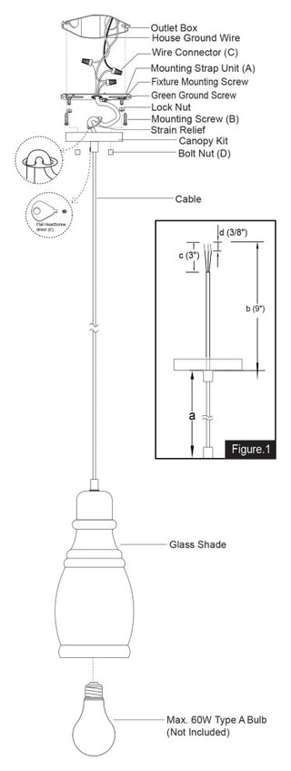 Millie 11.75"H Mini Pendant Matte Black with Smoke Glass