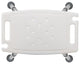 HERCULES Series 300LB Capacity Adjustable Shower Chair, Non-slip Feet, White