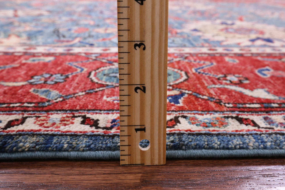 5' 10" X 8' 7" Persian Fine Serapi Handmade Rug - Q12446