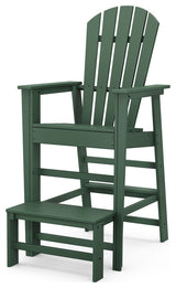 Polywood South Beach Lifeguard Chair, Green