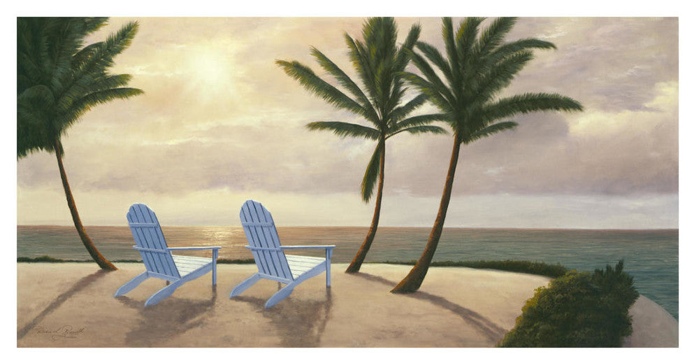 "Thoughts Of Days" Digital Paper Print by Diane Romanello, 26"x14"