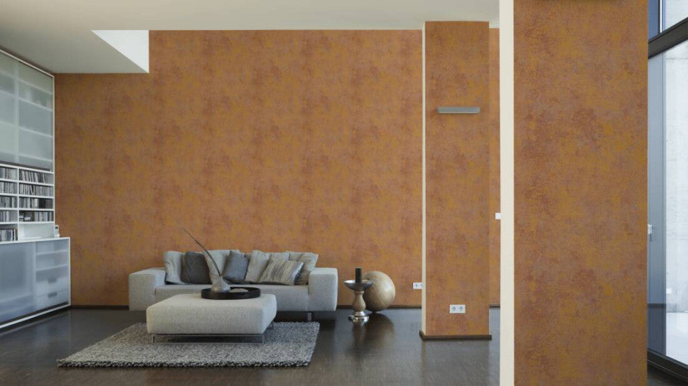 Plain Textured Wallpaper Featuring Painted Wall, Light, 374253