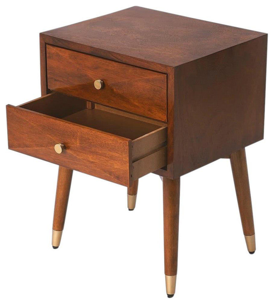 Stylish Butler Zelda Nightstand With Storage