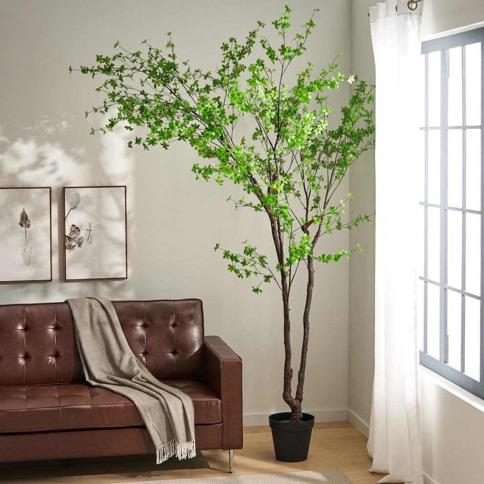 Monadnock Artificial Enkianthus Tree, Green, 78.5 Wx71 Dx118 H