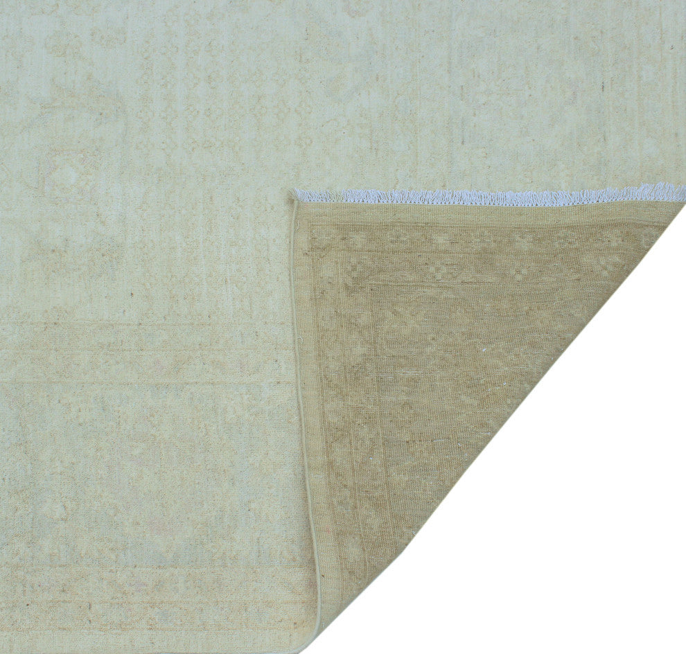 Yousafi Fine Chobi Qaragoz Ivory Rug, 9'11x13'8