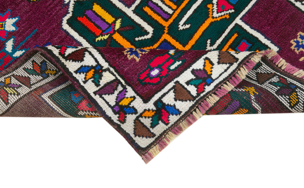 Rug N Carpet - Handmade Oriental 2' 11" x 10' 11" Tribal Runner Rug