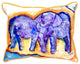 Elephants Extra Large Zippered Pillow 20x24