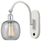Innovations 518-1W-WPC-G104-LED 1-Light Sconce, White and Polished Chrome
