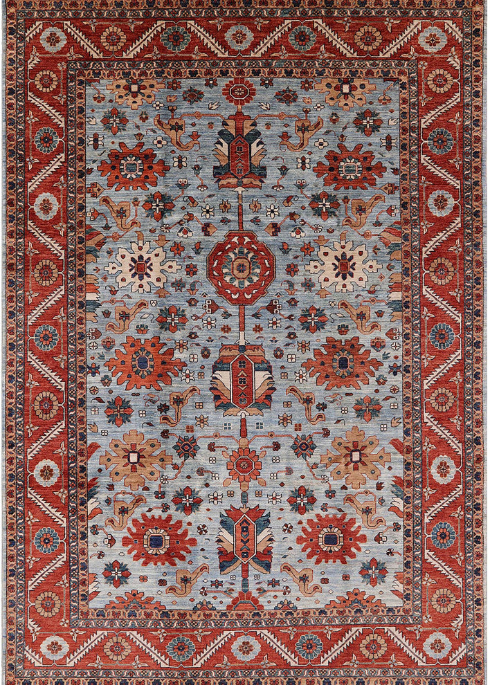Ahgly Company Indoor Rectangle Mid-Century Modern Area Rugs, 6' x 9'