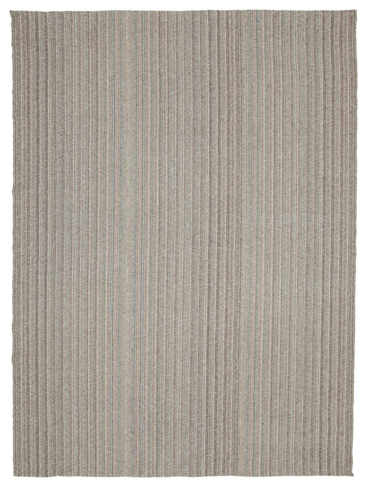 Rug N Carpet - Hand-knotted Turkish 9' 10'' x 13' 8'' Decorative Wool Kilim Rug