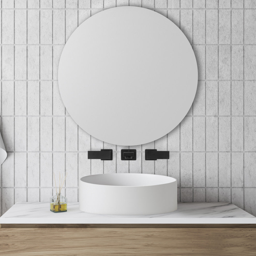 ZLINE Wall Mount Faucet, Matte Black, BLS-BFW-MB