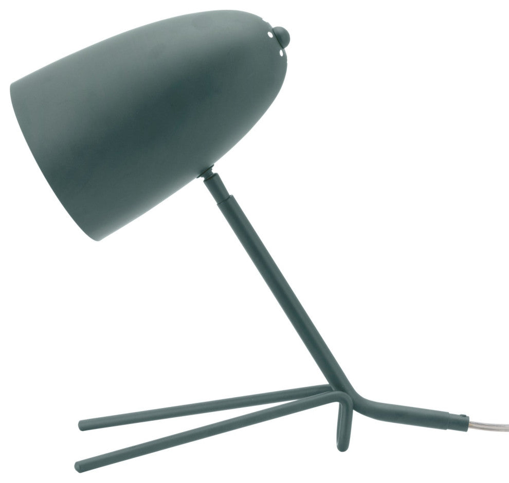 Table Lamp, Steel Metal, Green, Kitchen Lounge Cafe Bistro Lobby Hospitality