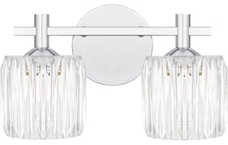 Quoizel SPD8614 Spade 2 Light 14"W Vanity Light - Polished Chrome