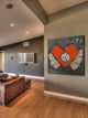 "Sore Heart" Painting Print on Canvas by Tori Campisi