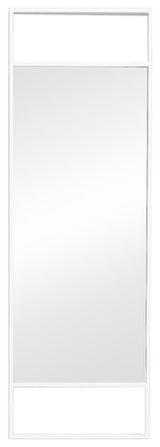 Mattox Shelf Mirror, White