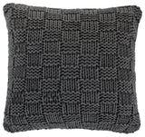 Chess Knit Euro Pillow, 27"x27", Slate, 1 Piece