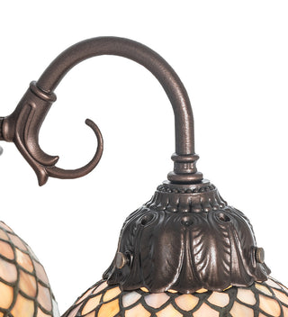 23 High Tiffany Fishscale 3 Light Table Lamp