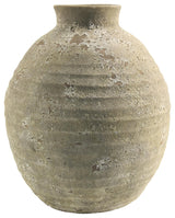 Galey Alix x Livabliss Hartnett GAHR-001 Vase, Rust, 13"H x 11"W x 11"D