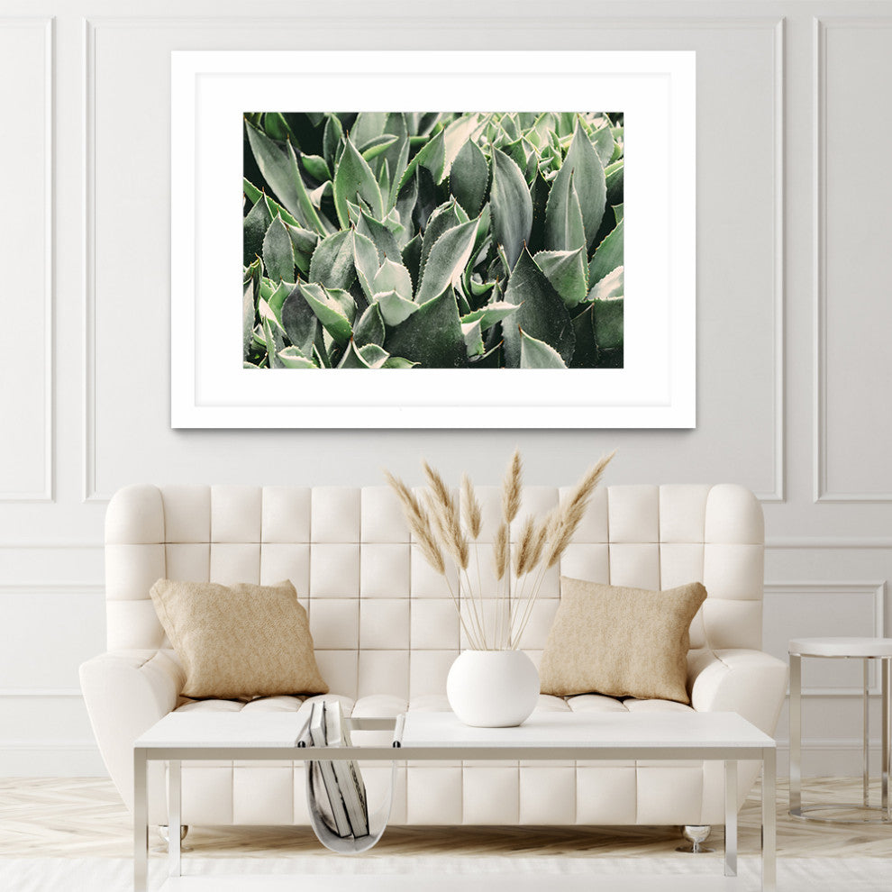 "Plants" Matted and Framed, 36"x52"