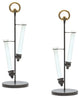 Double Vase With Handle, 2-Piece Set