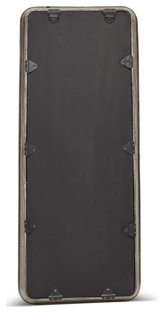 Vinod Wall Mirror, Vintage Silver