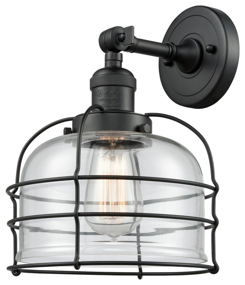 Innovations Lighting 203-Bk-G72-Ce-Led 1 Light Dimmable Led 8" Sconce