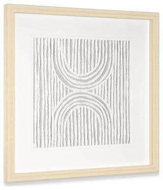 Zinnia 24"x24" Shadow Box, Zinnia 1