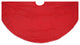 48" Reversible Red And Green Shell Stitch Tree Skirt
