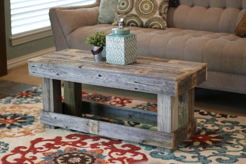 Natural Coffee Table No shelf