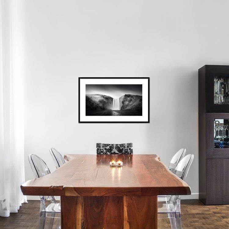 "Power And Humility" Framed Digital Print by Stefan Mitterwallner, 38x24"