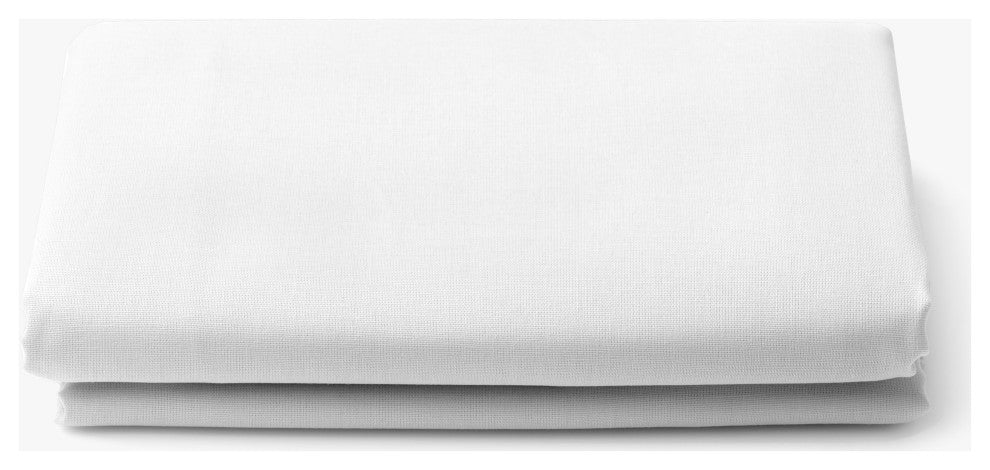 Organic Cotton Percale Flat Sheet, Twin