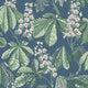 Chestnut Blossom Slate Floral Wallpaper Bolt