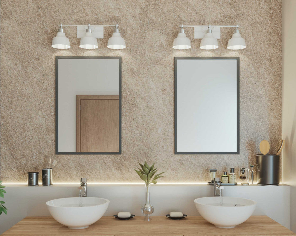 Bramlett Collection 3-Light Bath and Vanity, Polished Chrome