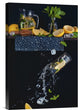 "Lemonade From The Top Shelf" Stretched Canvas Giclee by Dina Belenko, 12x18"