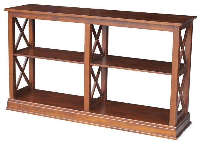 Hampton Sofa - Server Table With Shelves