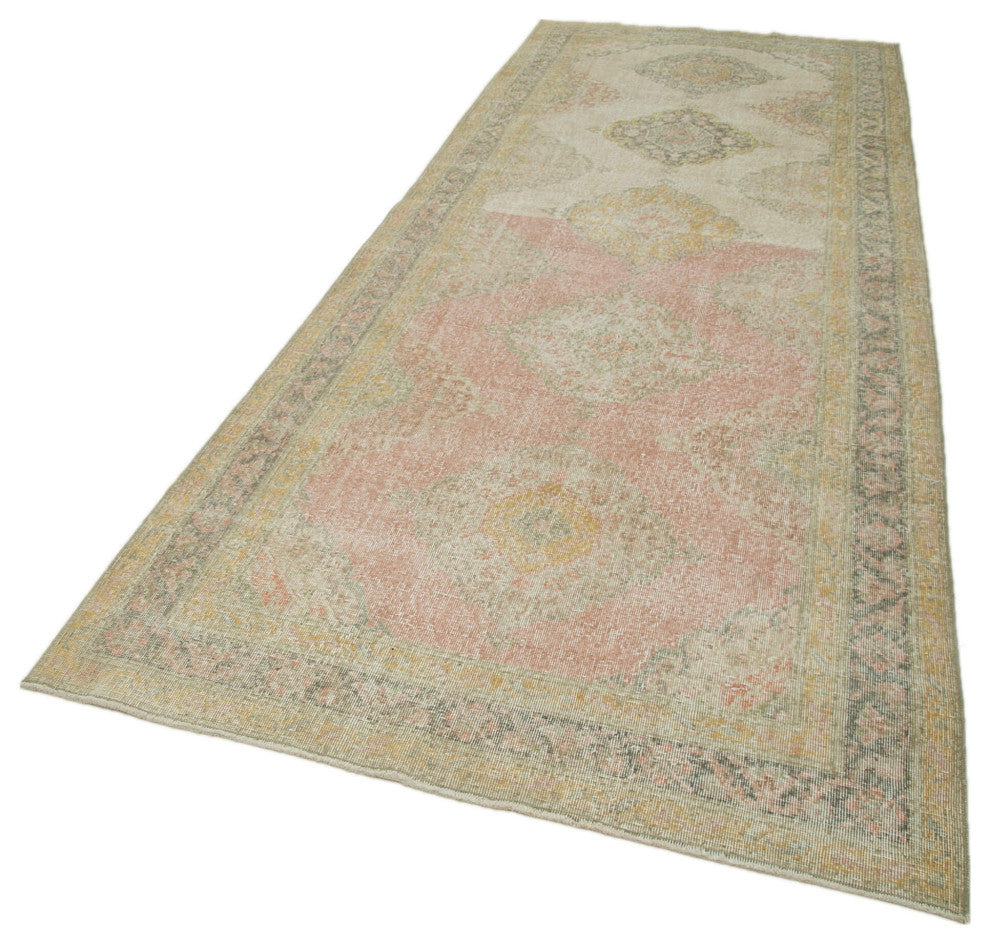 Rug N Carpet - Handwoven Turkish 4' 9" x 12' 10" Contemporary Runner Rug