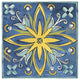 "Tuscan Sun Tile I Color" Digital Paper Print by Anne Tavoletti, 42"x42"