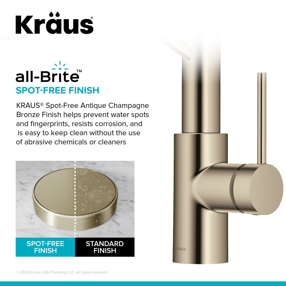 Oletto Commercial Pull-Down Filter Kitchen Faucet, SFACB