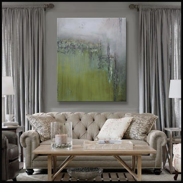 Abstract Modern Canvas Painting Contemporary Fine Art Giclee, Eloisexxx