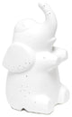 Simple Designs Porcelain Elephant Shaped Table Lamp