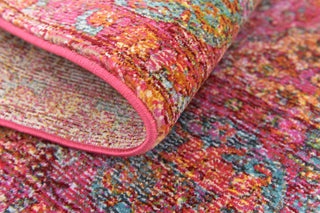 Unique Loom Red Baracoa Rumba 4'x6' Area Rug