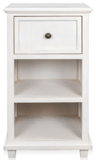 Egg Shell Drawer Side Table 13"Wx30"H16"D
