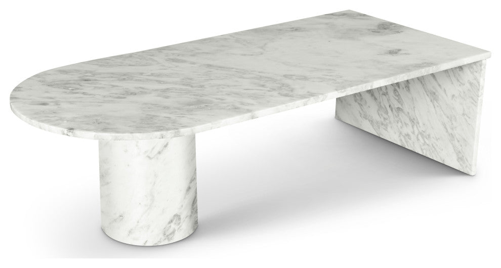 Salerno Coffee Table, White
