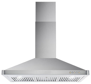 4-Piece, 36" Gas Range, 36" Range Hood, 24" Dishwasher and Refrigerator