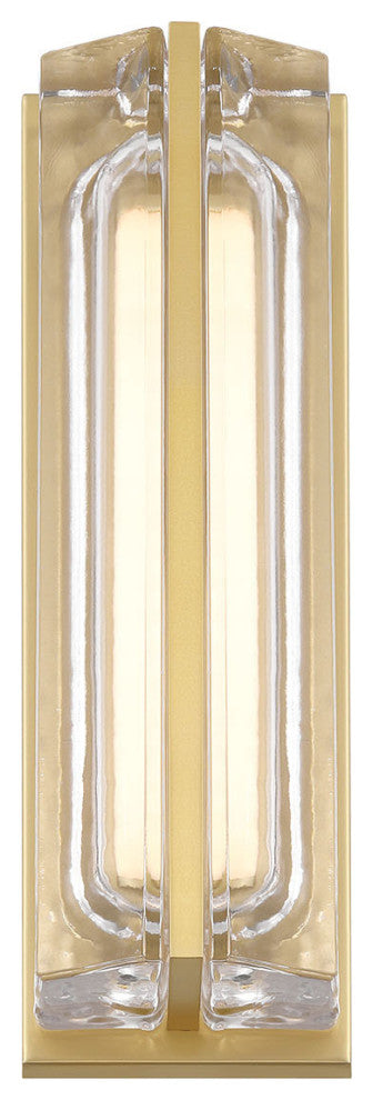 Langferd, Outdoor, 16", Gold, Clear Glass