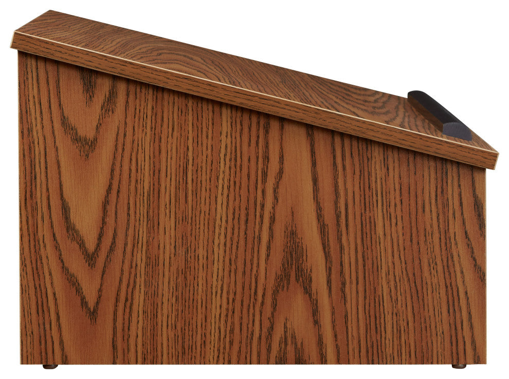 Oklahoma Sound Tabletop Lectern, Medium Oak